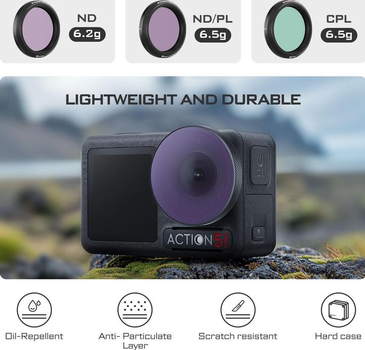 Produktbild Freewell Bright Day- 4Pack ND8/PL, ND16/PL, ND32/PL, ND64/PL