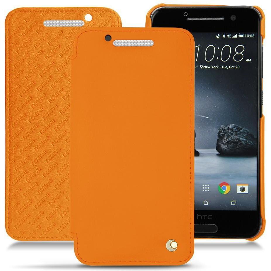 Noreve Lederschutzhülle horizontal (HTC One A9), Smartphone Hülle, Orange
