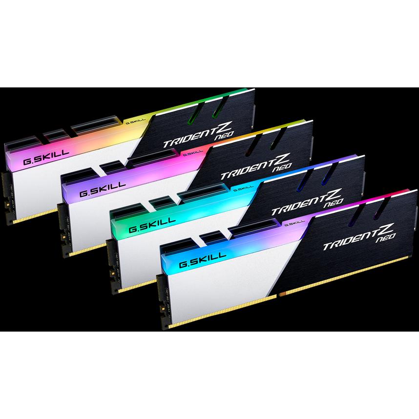 G.Skill Trident Z Neo (4 x 8GB, 3600 MHz, DDR4-RAM, DIMM), RAM, Schwarz, Silber