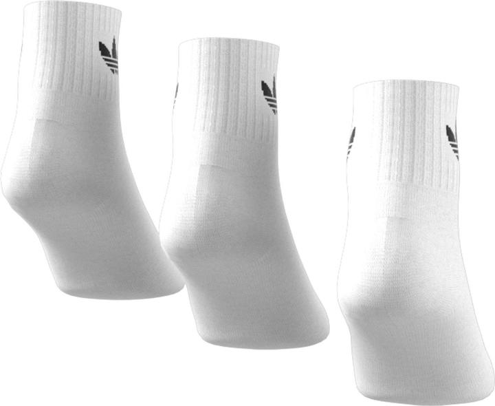 Actual product image adidas Mid 1/4 Crew Socks (3 Pack) (L)