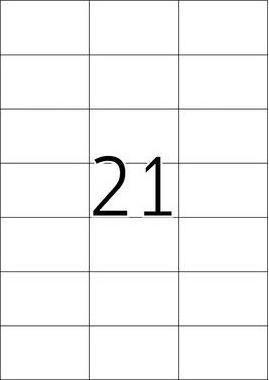 Actual product image HERMA Universal labels A4