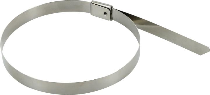 Produktbild Schwaiger Kabelbinder Edelstahl 0.25m 10 Stück (Metallkabelbinder, 250 mm, 10 Stk.)