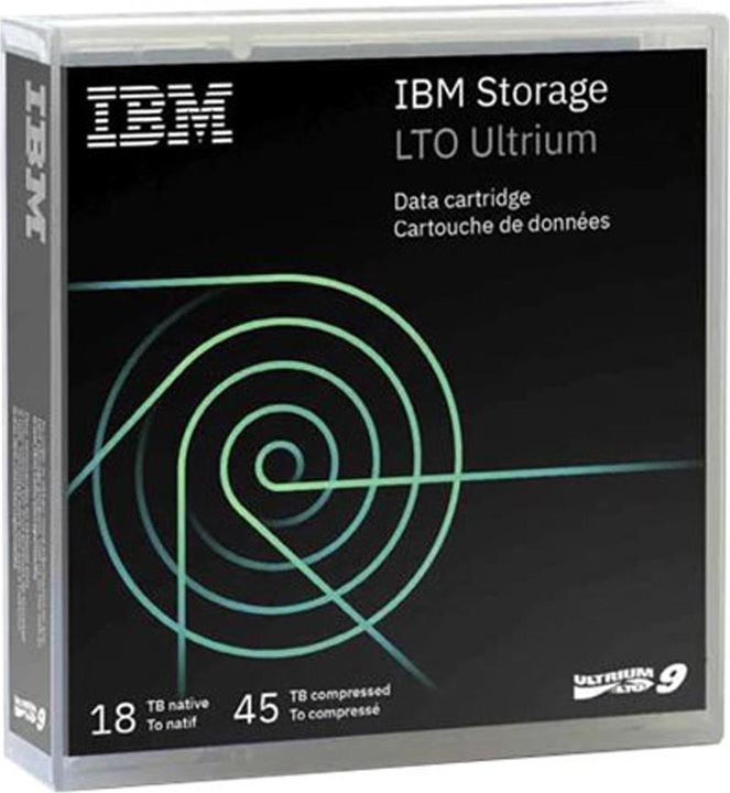 Actual product image Lenovo LTO-9 tape 02XW568 18 TB 1 piece (LTO-9 Ultrium, 18000 GB)