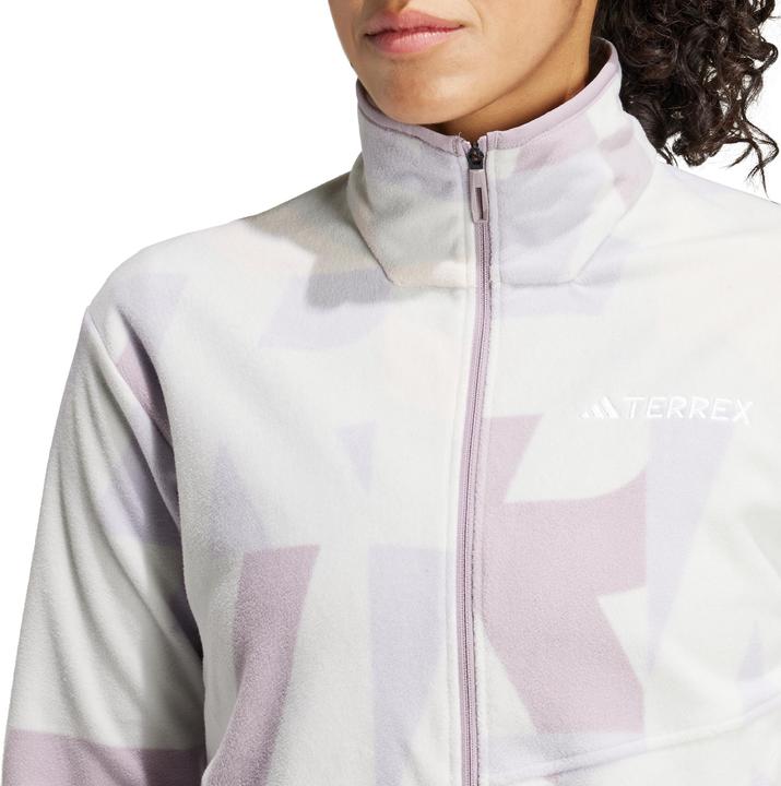 Produktbild adidas Women's Multi AOP Full Zip Fleece Jacket (S)