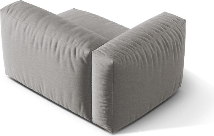 Actual product image Micadoni Modul Left, "Martina", 1 Seat, 121x106x75 Made in Europe (Modular sofa, 1-seater)