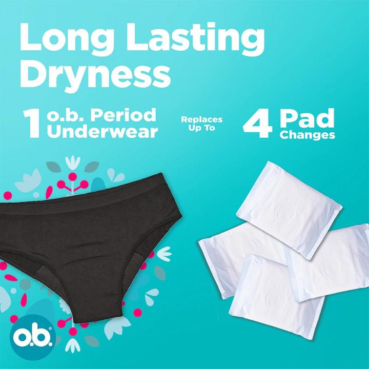 Actual product image o.b. Menstruationshöschen Teens 152-164 (152, 164)