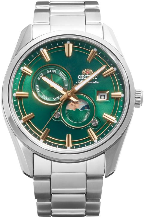 Actual product image Orient Stretto Sun and Moon (Analogue wristwatch, 42 mm)
