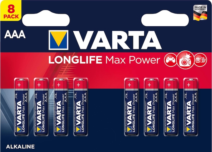 Immagine prodotto Varta Longlife (8 pz., AAA, 1270 mAh)
