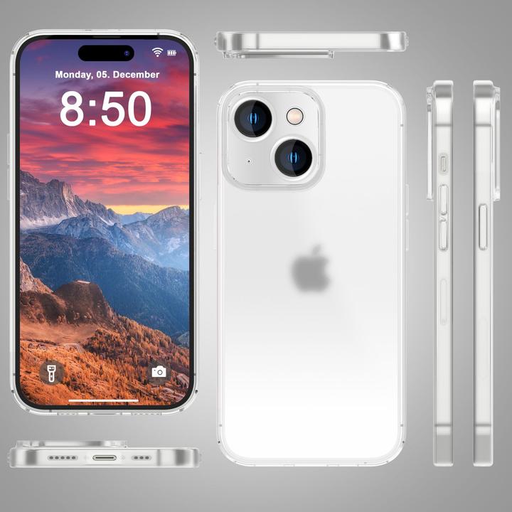 Actual product image Nalia Extremely Thin 0.3mm Matt Hardcase (Apple iPhone 15)