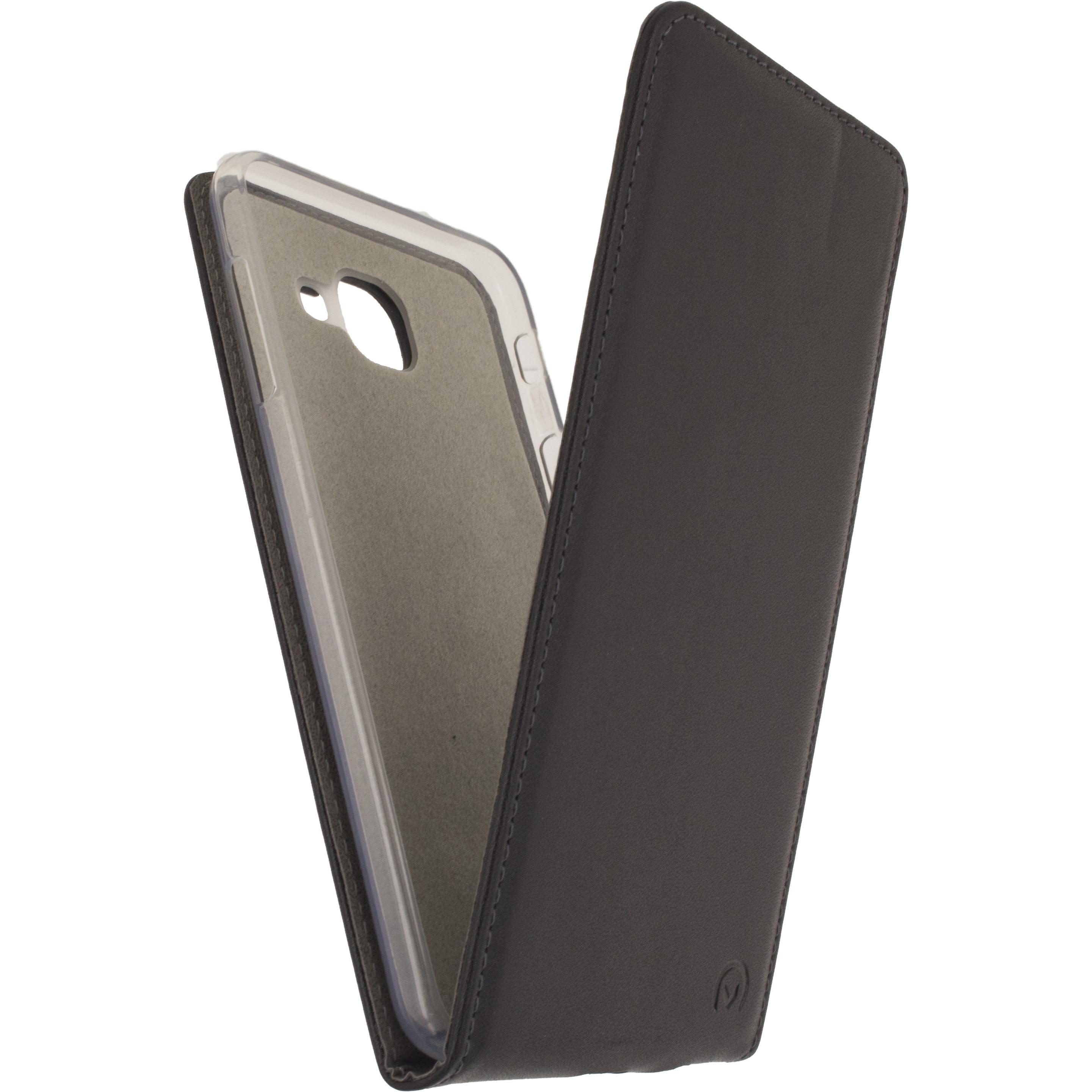 Thumbnail - Mobilize Klassisches Gelly Flip Etui (Samsung Galaxy J7 Max), Smartphone Hülle, Schwarz