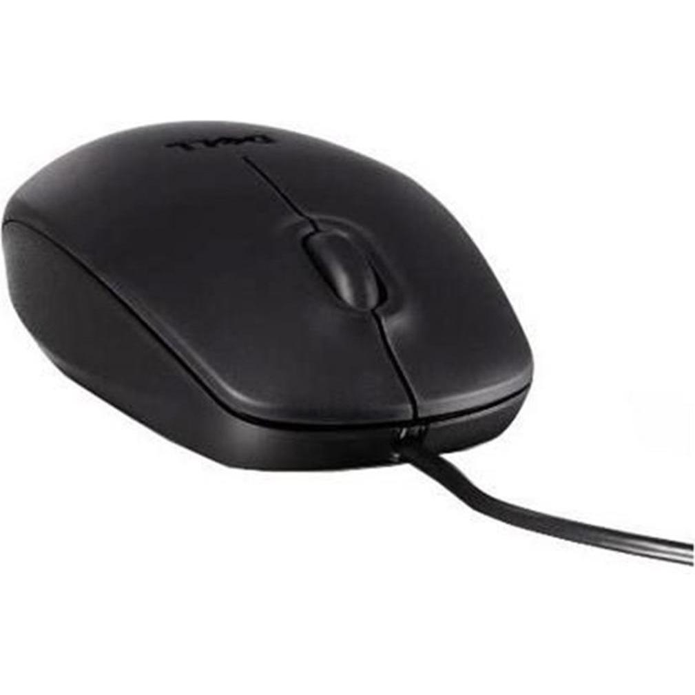 Dell Kit Mouse, USB, 3 Buttons (Kabelgebunden), Maus, Schwarz