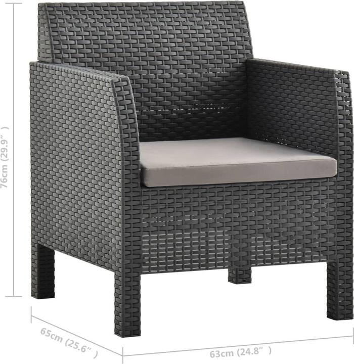 Produktbild vidaXL Gartenstuhl