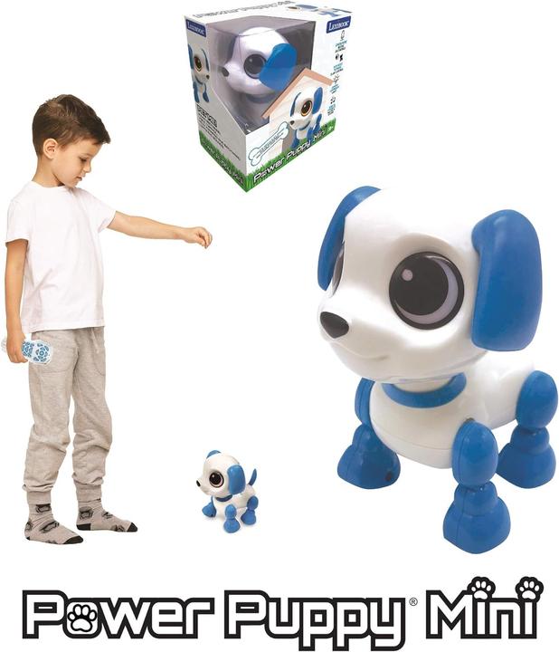 Immagine prodotto Lexibook POWER PUPPY Mini robot cane con effetti luminosi e sonori, comando di battito della mano, funzione