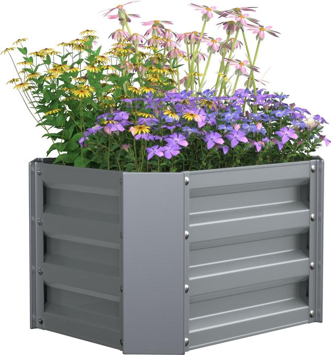 Actual product image VCM Metall Pflanzbeet Hochbeet 50x40 Galdo M
