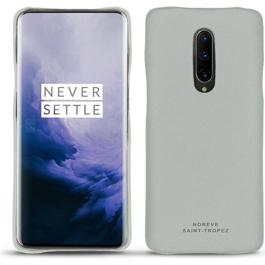 Noreve Lederschutzhülle (OnePlus 7 Pro), Smartphone Hülle, Grau
