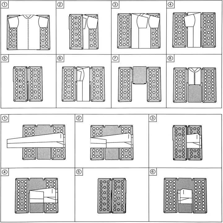 Actual product image tectake Folding board