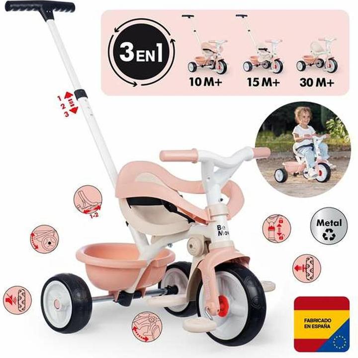 Produktbild Smoby Be Move Comfort Tricycle Pink