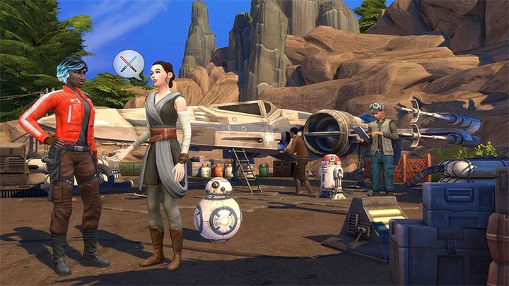 Actual product image EA Games The Sims 4 - Star Wars: Journey to Batuu Bundle (Xbox One X, Xbox Series X, Multilingual)