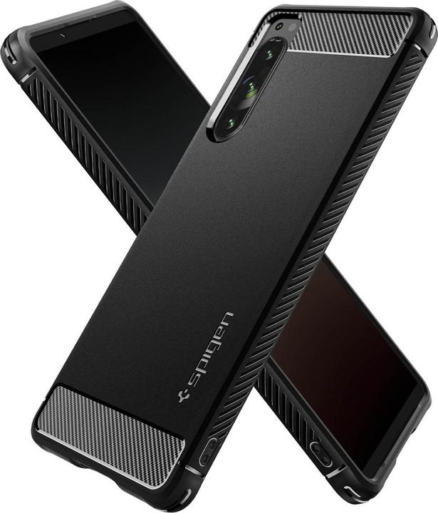 Produktbild Spigen Rugged Armor Sony Xperia 5 Iv Matte Black (Sony Xperia 5 IV)