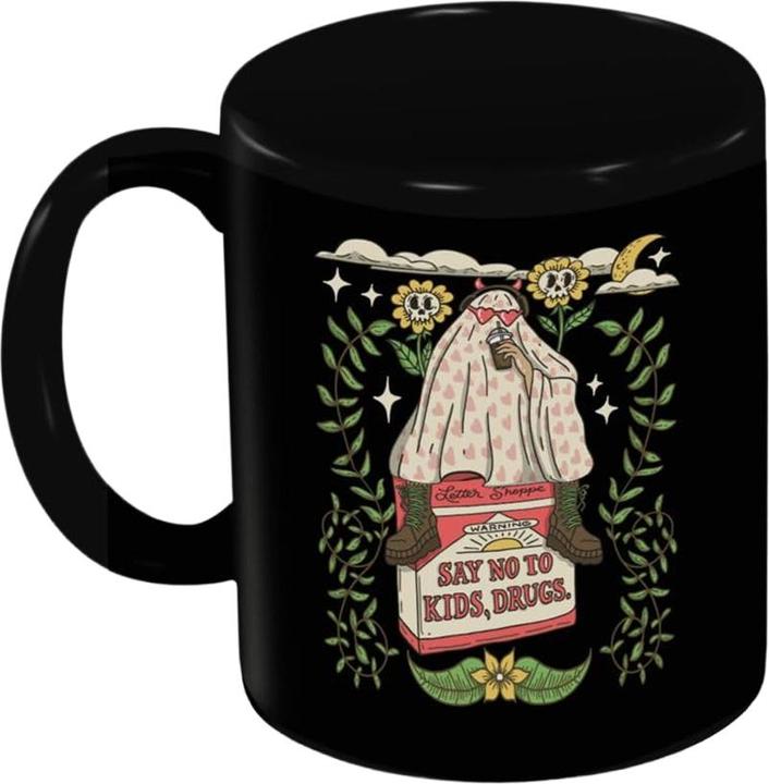 Immagine prodotto Letter Shoppe Say No To Kids, Drugs Tazza (325 ml)