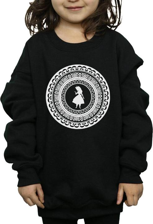 Produktbild Disney Mädchen Alice im Wunderland Kreis Sweatshirt (116)