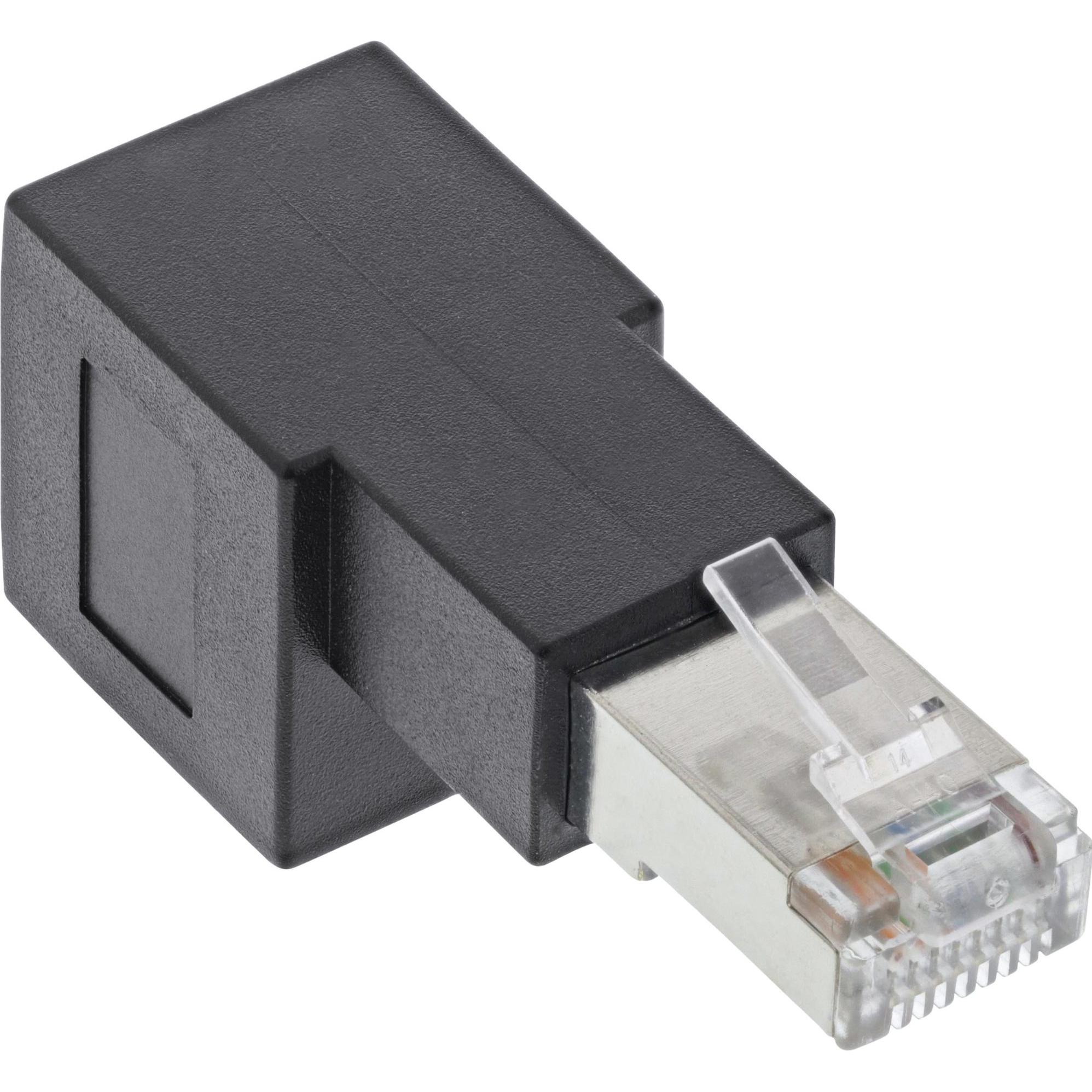 Thumbnail - InLine RJ45 Adapter (RJ45 (1x)), Netzwerkadapter, Schwarz