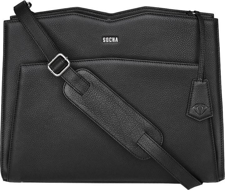 Actual product image Socha leren laptoptas voor vrouwen
