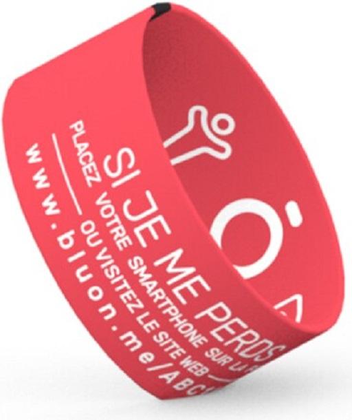 Actual product image Bluon NFC bracelet