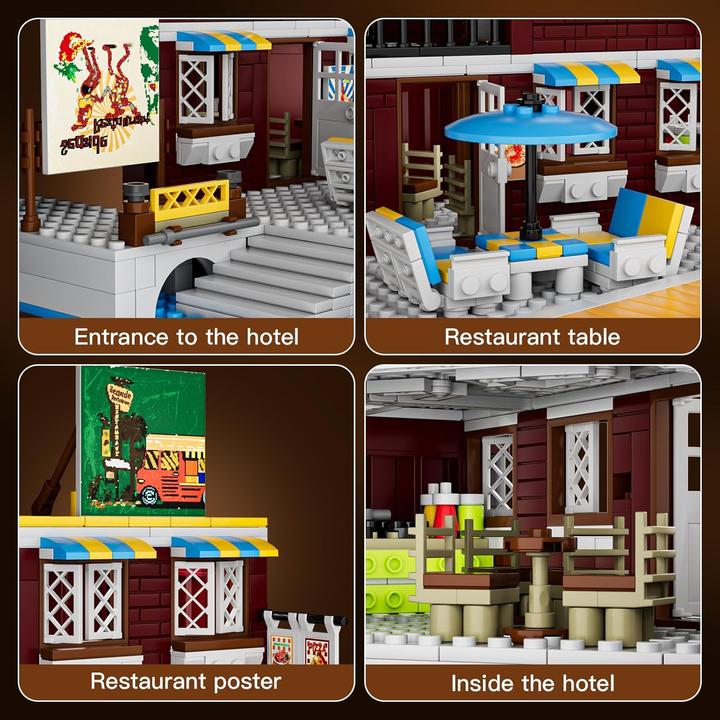 Image du produit Mould King Restaurant Seaside