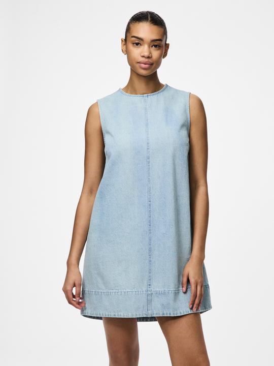 Produktbild Pieces Pcflora Sl Mini Denim Dress Noos (XS)