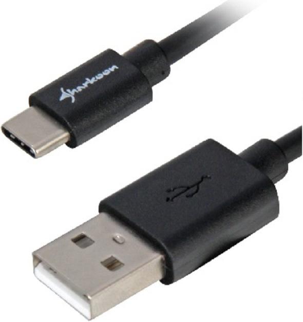 Actual product image Sharkoon USB A – USB C (2 m, USB 2.0)