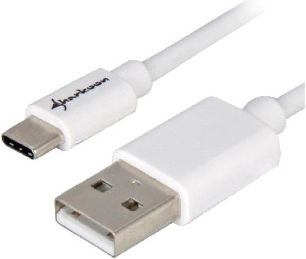 Immagine prodotto Sharkoon USB-A 2.0 Stecker auf USB-C Stecker (1 m, USB 2.0)