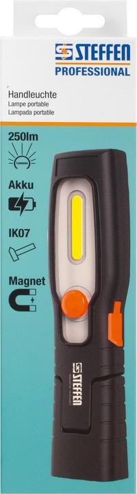 Image du produit Steffen LED Akku-Handleuche 2.5W IP20 180° drehbar (250 lm)