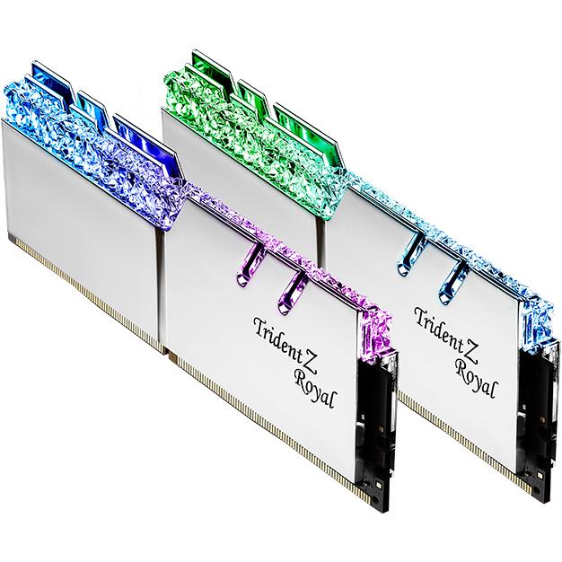 G.Skill Trident Z Royal (2 x 32GB, 4000 MHz, DDR4-RAM, DIMM), RAM, Silber