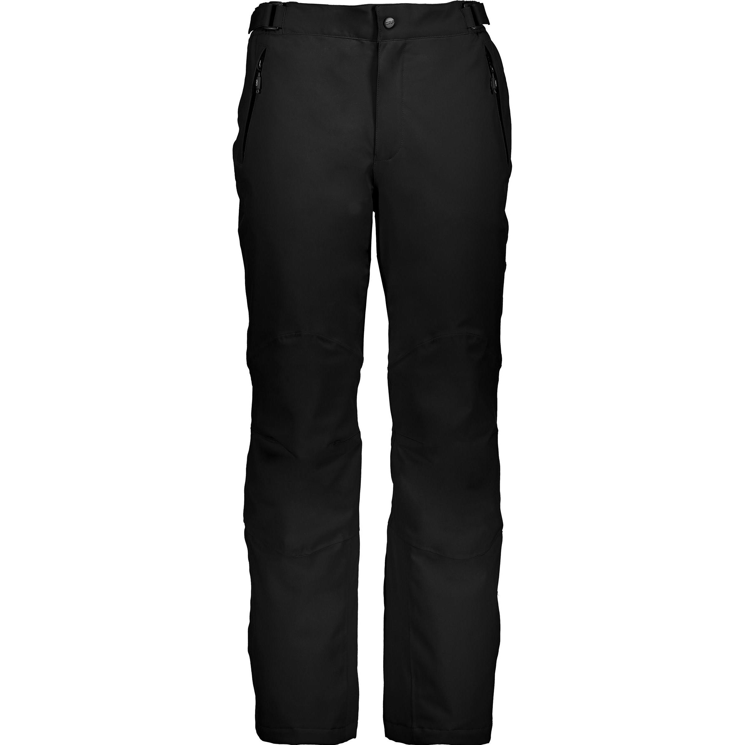 CMP Campagnolo, Herren, Skihosen, Stretch Flat Skihose (58, 4XL), Schwarz, 58, 4XL