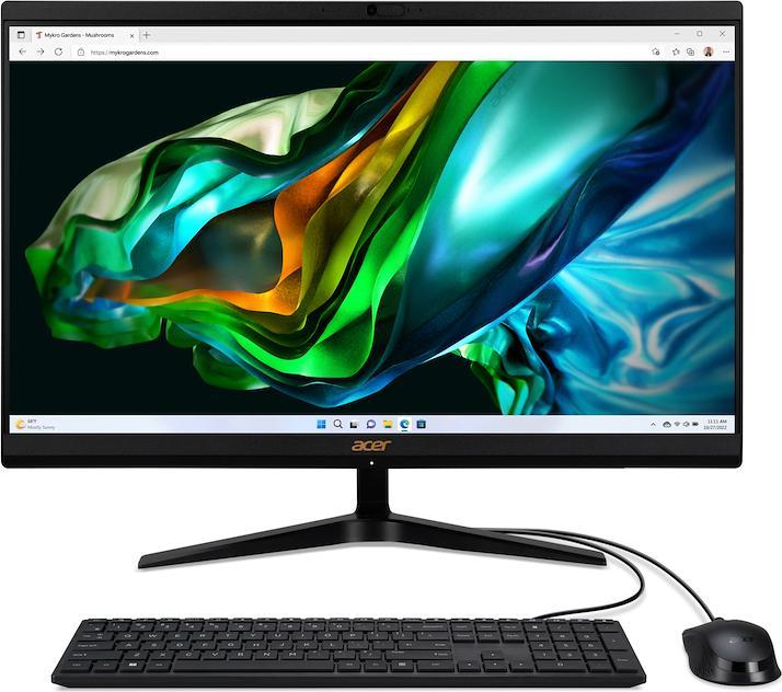 Actual product image Acer Aspire C24-1800 Intel Core? i5 i5-12450H 60,5 cm (23,8') 1920 x 1080 Pixel All-in-One PC 8 GB (512 GB, 8 GB, Intel Core i5-12450H, Intel UHD Graphics)