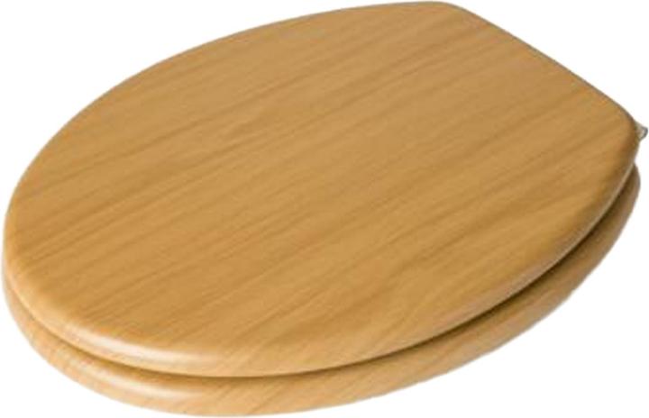 Produktbild Universal Textiles Toilettensitz aus Holz Buche