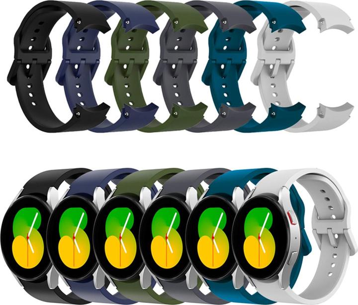 Image du produit EKO 6 bracelets pour Galaxy Watch 4 / 5 / 6 (Fluoroélastomère, TPU)