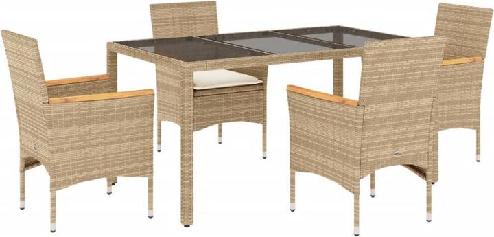 Produktbild vidaXL Garten Essgruppe (150 x 90 x 75 cm)