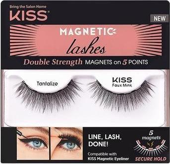 Actual product image KISS My Face - Magnetic Lashes Double Strength - Magnetic Eyelashes 04 Tantalise (Artificial eyelashes)