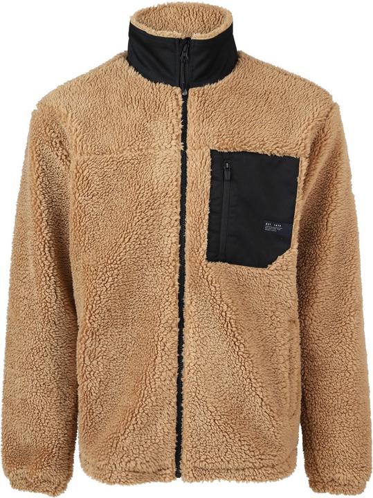 Brunotti Renziost Heren Teddy Fleece Outdoor Jas - Desert - Maat XL