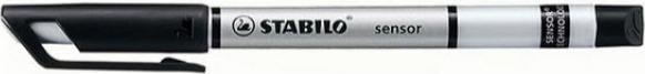 Actual product image STABILO Ink fine pen sensor (Black, 1 x)