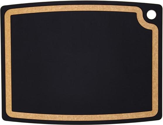 Produktbild Epicurean Schneidebrett natur/schwarz mit Saftrille 38x28cm