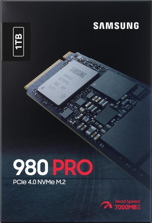 Produktbild Samsung 980 Pro (1000 GB, M.2 2280)