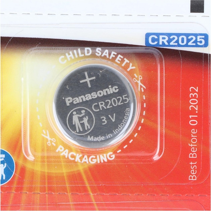 Actual product image Panasonic Lithium Power CR2025 (6 pcs., CR2025, 165 mAh)