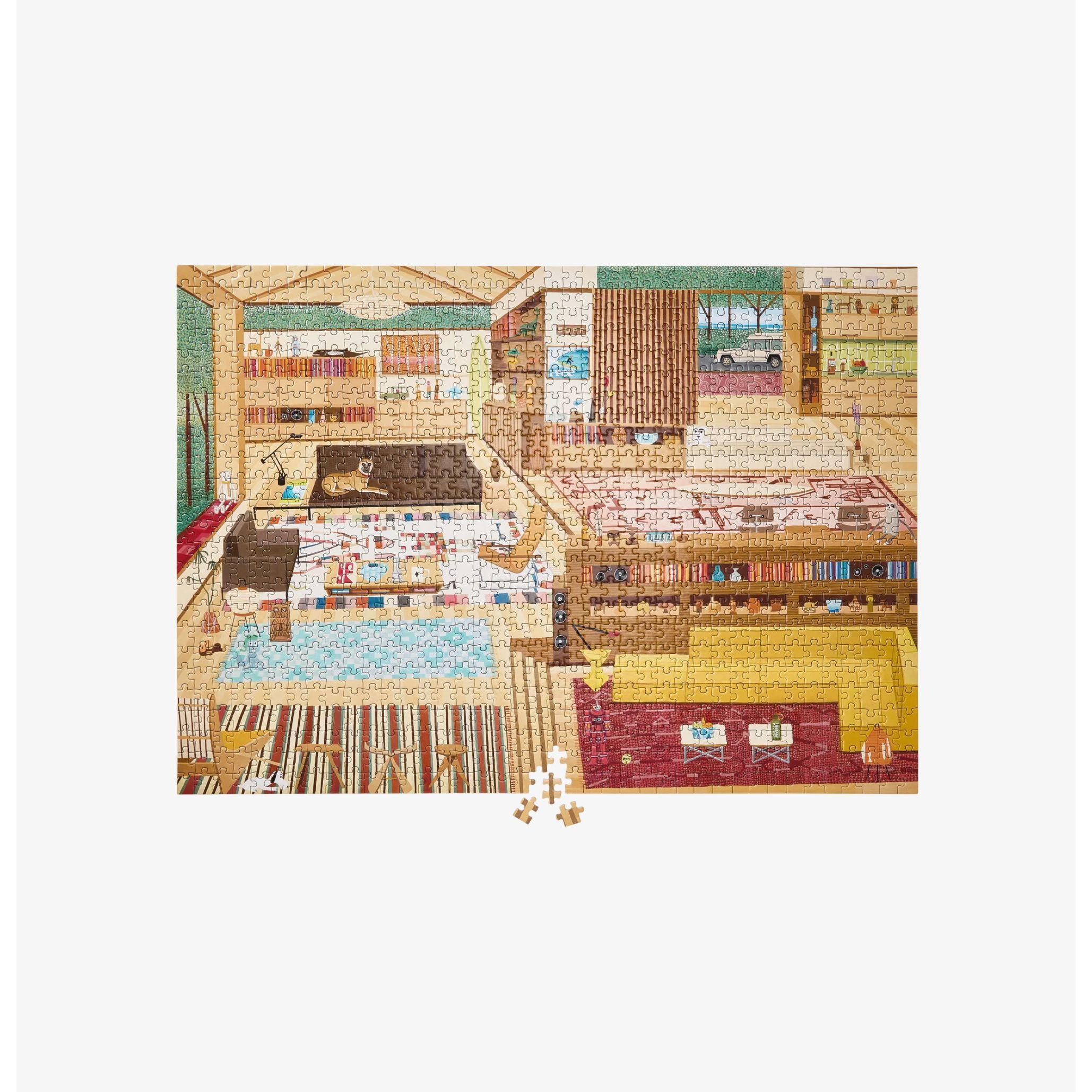 Thumbnail - Printworks Puzzle stahlgrau (1000 Teile)