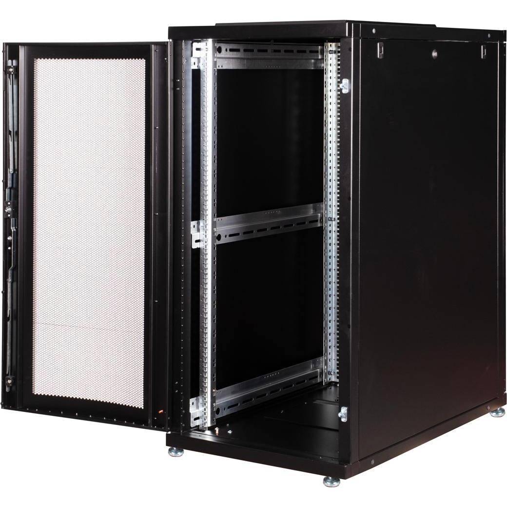 Thumbnail - Roline 19-Zoll Serverschrank 26 HE (26 HE, 19 Zoll Rack), Serverschrank, Schwarz