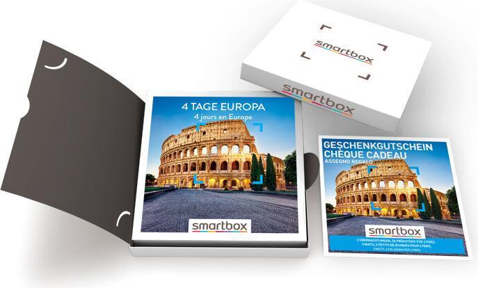 Actual product image Smartbox 4 days Europe (2 Persons)