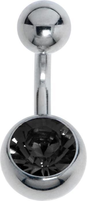 Image du produit Bijouteria Piercing nombril (Cristallin, Titane)