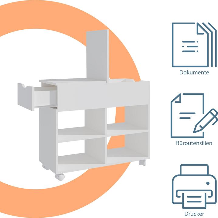 Produktbild Relaxdays Rollcontainer (70 x 30 x 61 cm)